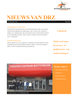 NIEUWS VAN DRZ - Innovatief Ondernemerschap