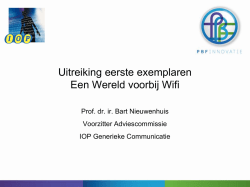 Een wereld voorbij Wifi