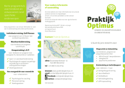 Download hier folder Praktijk Optimus