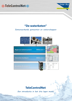 Samenwerken in de waterketen