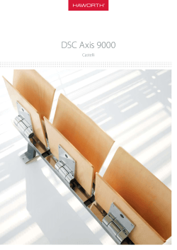 DSC Axis 9000 - Haworth Europe