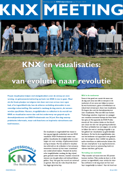 van evolutie naar revolutie KNX en visualisaties:
