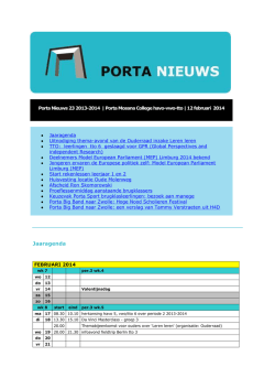 Jaaragenda - Porta Mosana College