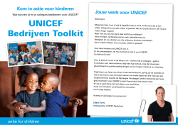 UNICEF Bedrijven Toolkit