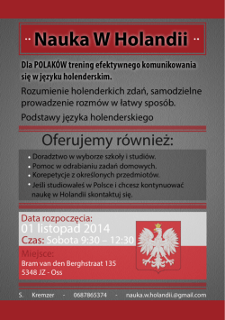 Dla POLAK&Oacute;W trening efektywnego komunikowania się wjęzyku
