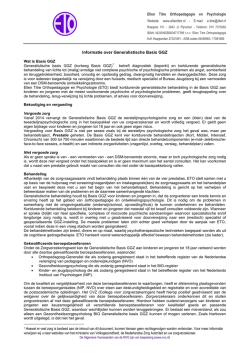 Generalistische Basis GGZ - Ellen Titre Orthopedagogie