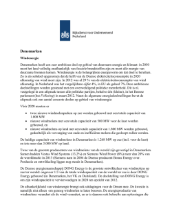 Economische missie Denemarken