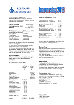 Stichting Roltours Fiscaal nummer Inschrijfnummer KVK Website