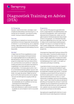 Diagnostiek Training en Advies (DTA)