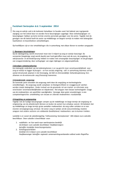 Herziene versie Factsheet sectorplan-toetsingskader