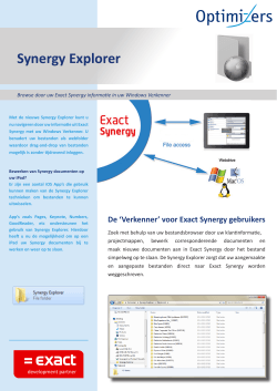Synergy Explorer