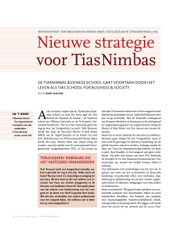 Nieuwe strategie voor TIasNimbas, PropertyNL