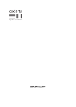 Jaarverslag 2008