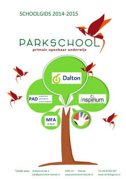 Download hier Schoolgids 2014-2015