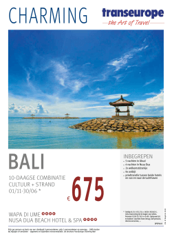 Bali - Selectair