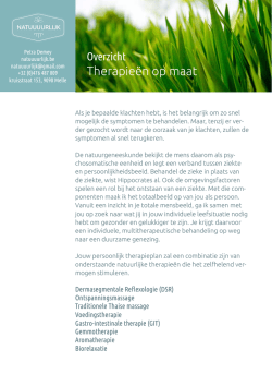 Download hier een overzicht van de gebruikte