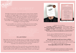 Download onze nieuwsbrief