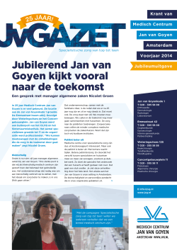 de krant in pdf - Jan van Goyen