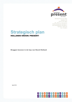 strategisch doc - Stichting Present