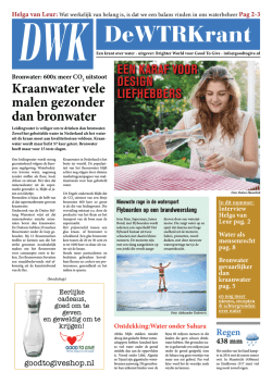 DWK - Fair Trade Design Karaf met 2 Glazen