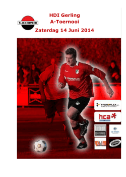 Programma - sv Slikkerveer