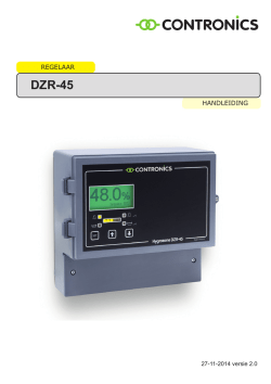DZR-45-NL - Contronics Engineering BV