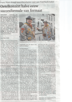 Lees meer - CV de Oetels