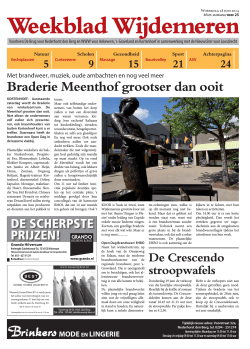 Weekblad week 25.indd - Weekblad Wijdemeren