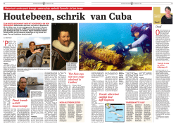 Houtebeen, de schrik van Cuba