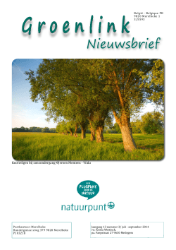 Groenlink - Natuurpunt Boven