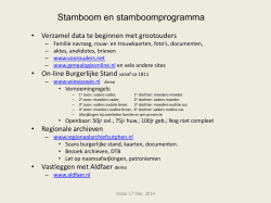Stamboomprogramma - Vi