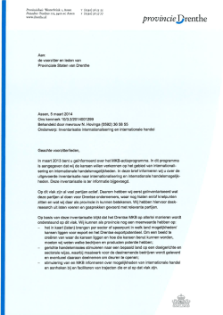 Inventarisatie internationalisering en