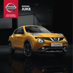 Brochure Nissan Juke - Autobedrijf Kerres