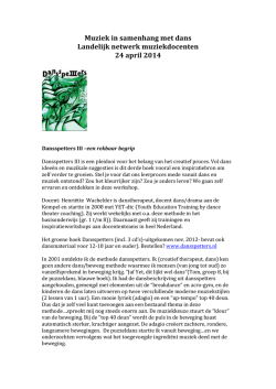 Download Dans informatie