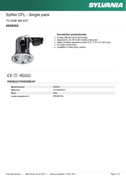 TC-DSE 9W E27 - Havells Sylvania