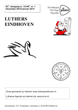 LE2013_12-01W - Luthers Brabant