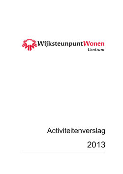 Activiteitenverslag 2007