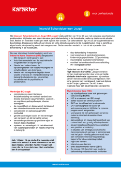 IBC Jeugd voor professionals