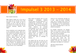 mpulsel 3 jaargang 2013 - 2014