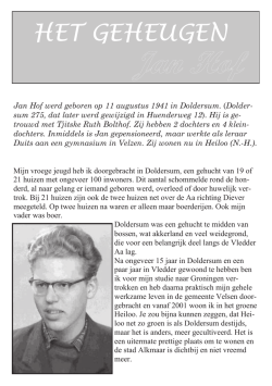 HET GEHEUGEN - t Fledder Kerspel