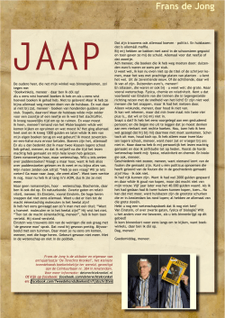 Frans de Jong - REFmagazine.nl