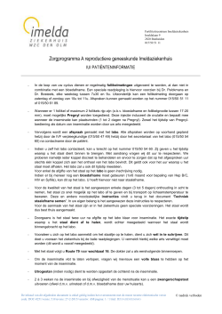 IUI pati&euml;nteninfo