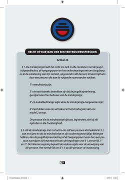 fiche recht op bijstand - Welzijn, Volksgezondheid en Gezin