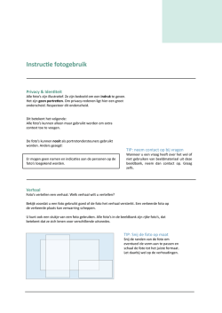 Instructie voor gebruik