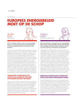 Interview Marga Hoek in Shell Venster april 2014