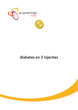 diabetes en 2 injecties