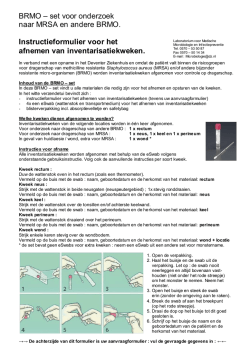 Inventarisatie op BRMO