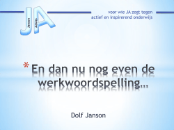 Dolf Janson - JansonAdvies