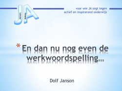 Dolf Janson - JansonAdvies