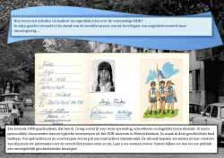 Een levende DDR-geschiedenis, dat ben ik. Graag - DDR
